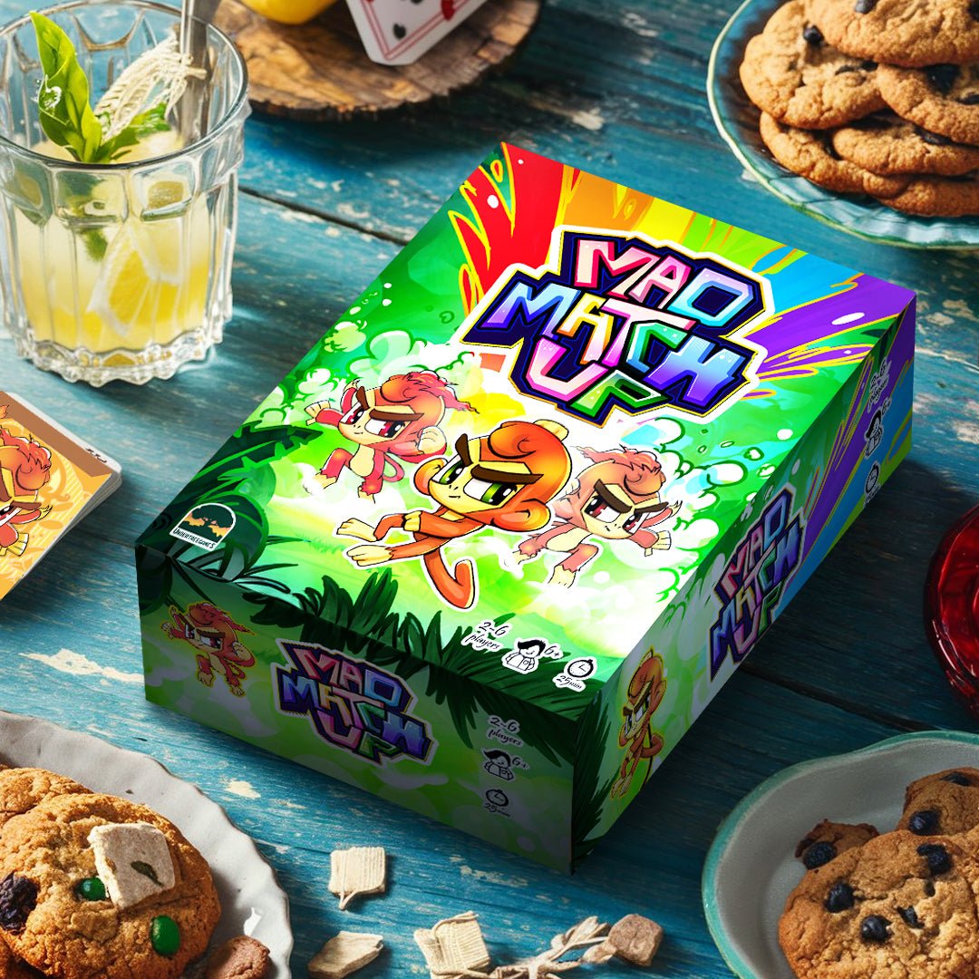 Mad Match-Up: Engaging Jungle Card Game & Strategy Card Game for Family Game Night