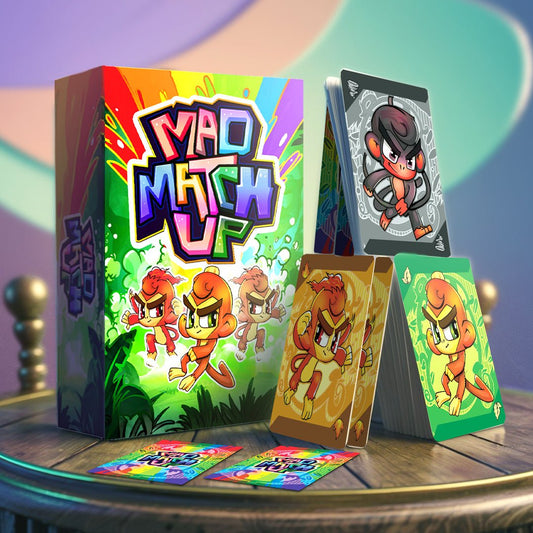 Mad Match-Up: Ultimate Jungle Card Game & 2 Player Card Game - Strategy Card Game Action