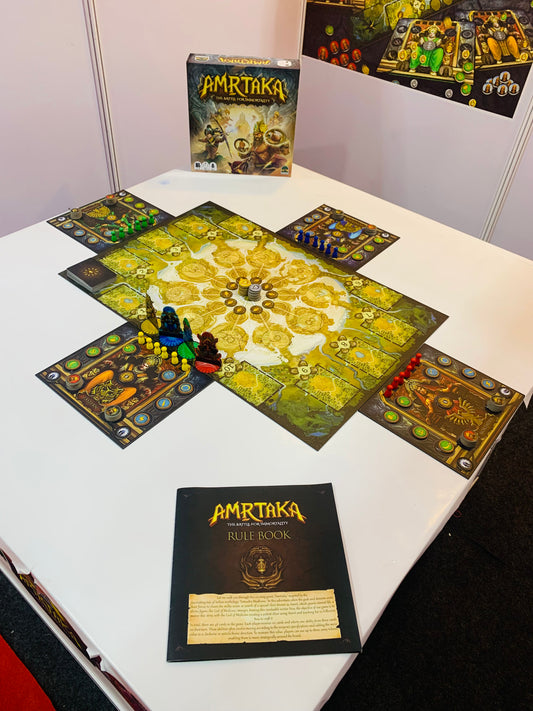 Amrtaka - Dynamic Boardgames, Cardgames and Partycardgames Strategy Play